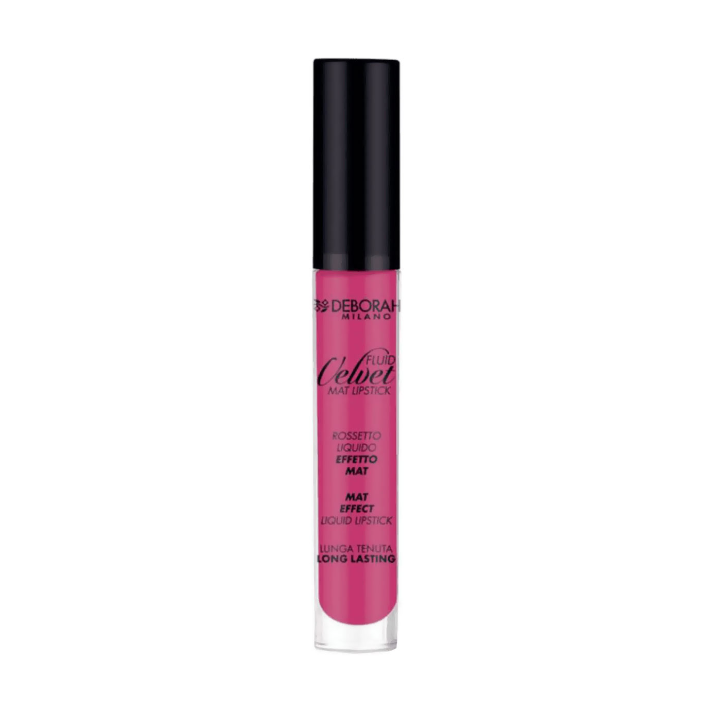 Рідка матова помада для губ Deborah Fluid Velvet Mat Lipstick, 20 Fuchsia, 8 мл